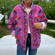 Veste Suzani- Veste velours indienne