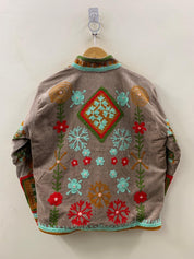 Veste Suzani- Veste velours Indienne