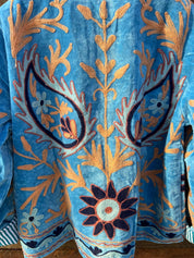 Veste Suzani- Veste velours Indienne
