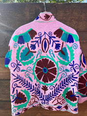 Veste Suzani- Veste velours Indienne