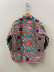 Veste Suzani- Veste velours Indienne