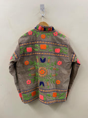 Veste Suzani- Veste velours Indienne