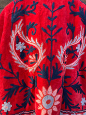 Veste Suzani- Veste velours Indienne