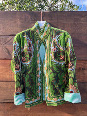 Veste Suzani- Veste velours Indienne