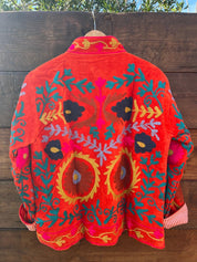 Veste Suzani- Veste velours Indienne