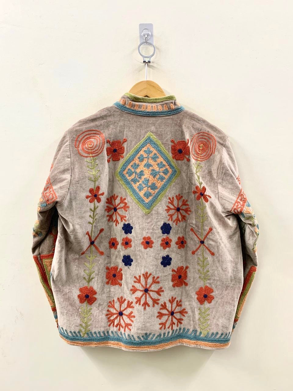 Veste Suzani- Veste velours Indienne