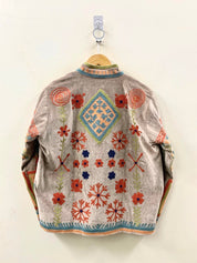 Veste Suzani- Veste velours Indienne