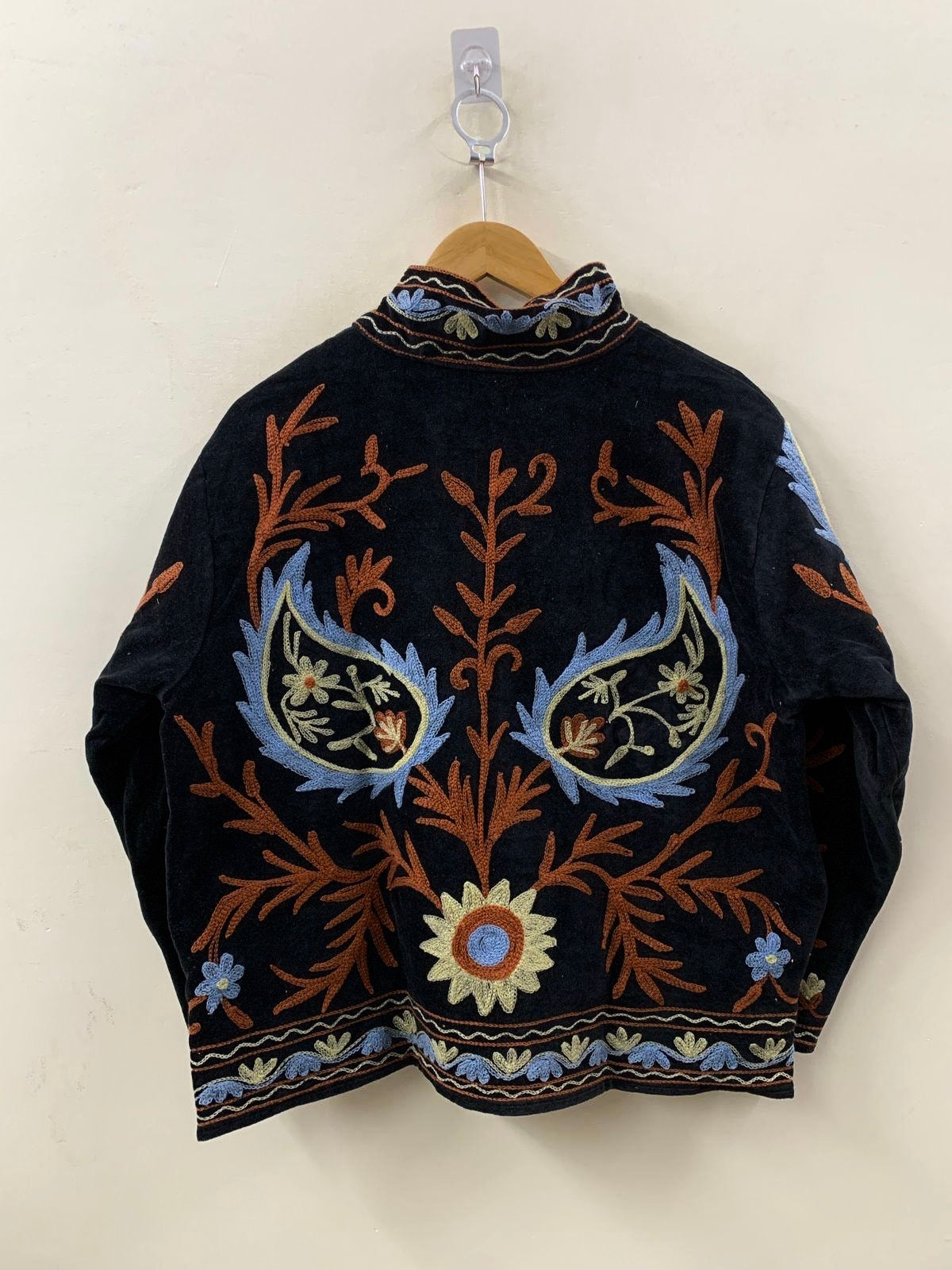 Veste Suzani- Veste velours Indienne