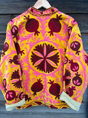Veste Suzani- Veste velours Indienne
