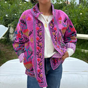 Veste Suzani- Veste velours indienne