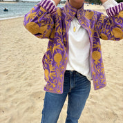 Veste Suzani- Veste velours indienne