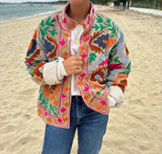 Veste Suzani- Veste velours indienne