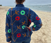 Veste Suzani- Veste velours indienne