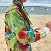 Veste Suzani- Veste velours indienne