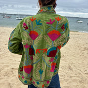 Veste Suzani- Veste velours indienne
