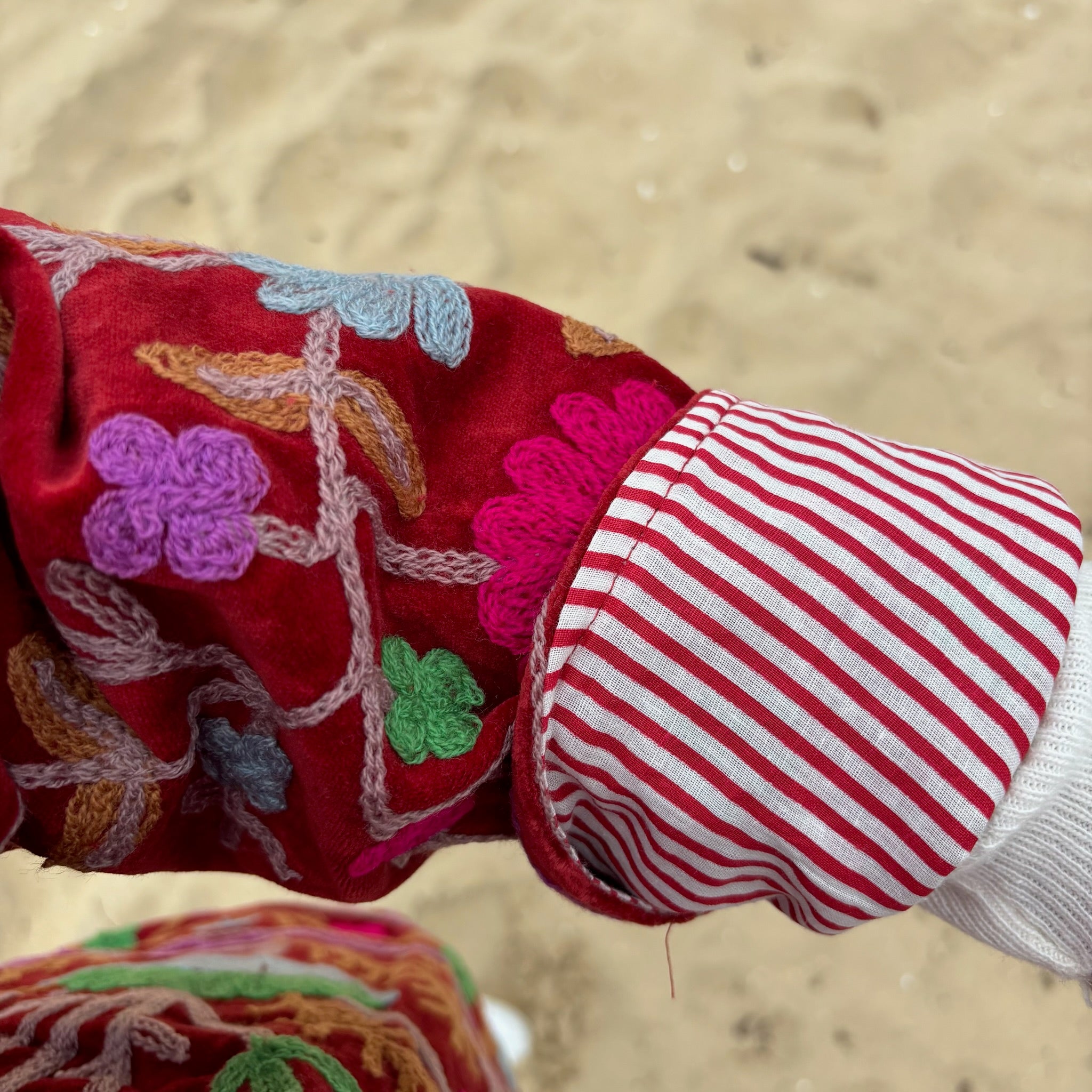 Veste Suzani- Veste velours indienne