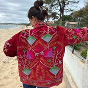 Veste Suzani- Veste velours indienne