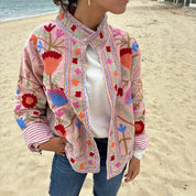 Veste Suzani- Veste velours indienne