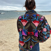 Veste Suzani- Veste velours indienne