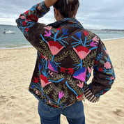 Veste Suzani- Veste velours indienne