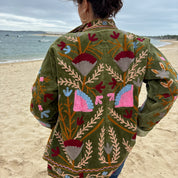 Veste Suzani- Veste velours indienne