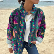 Veste Suzani- Veste velours indienne