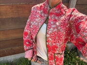 Veste Coton Réversible - veste matelassée artisanale