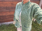 Veste Suzani- Veste velours Indienne