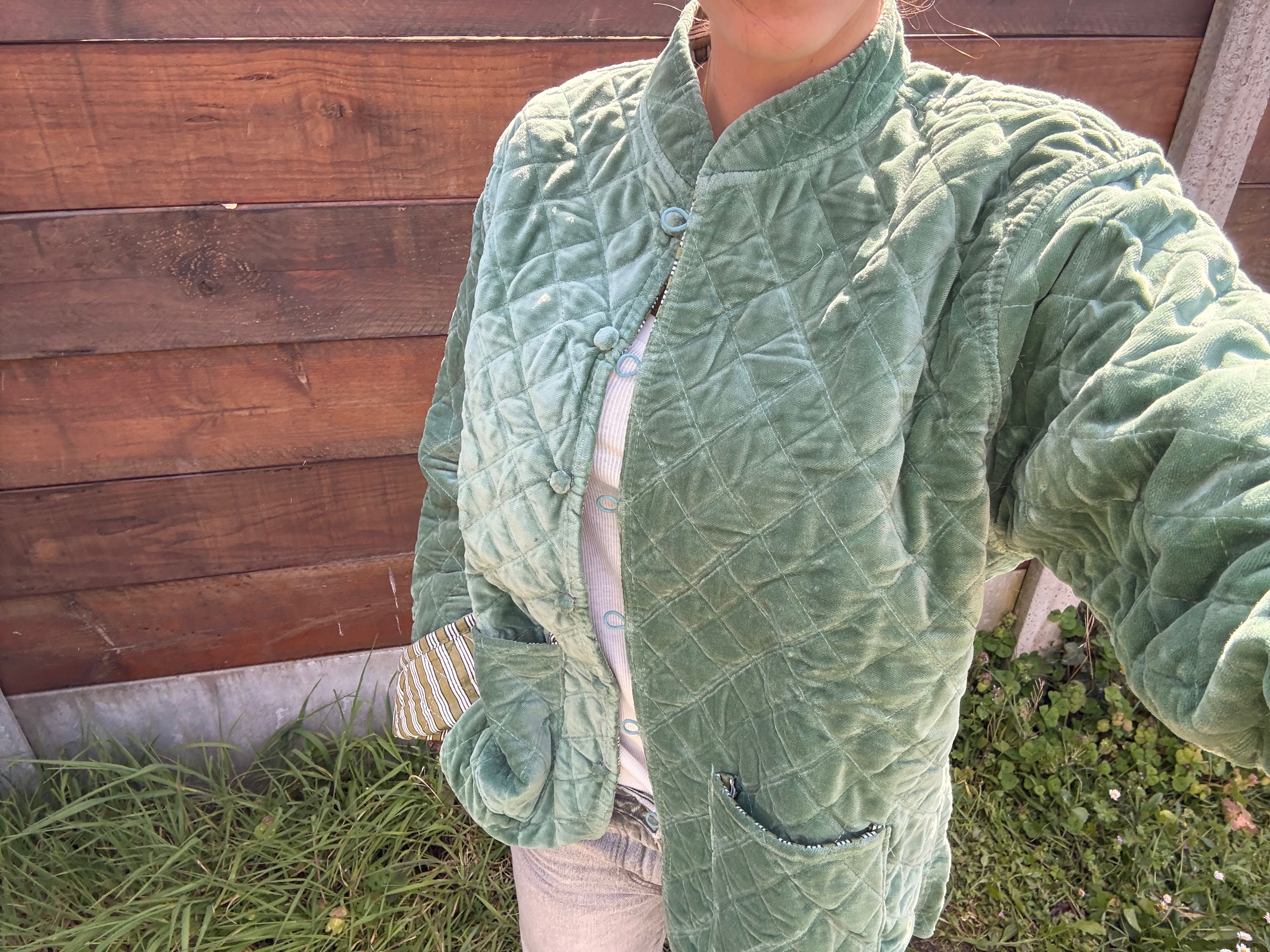 Veste Suzani- Veste velours Indienne