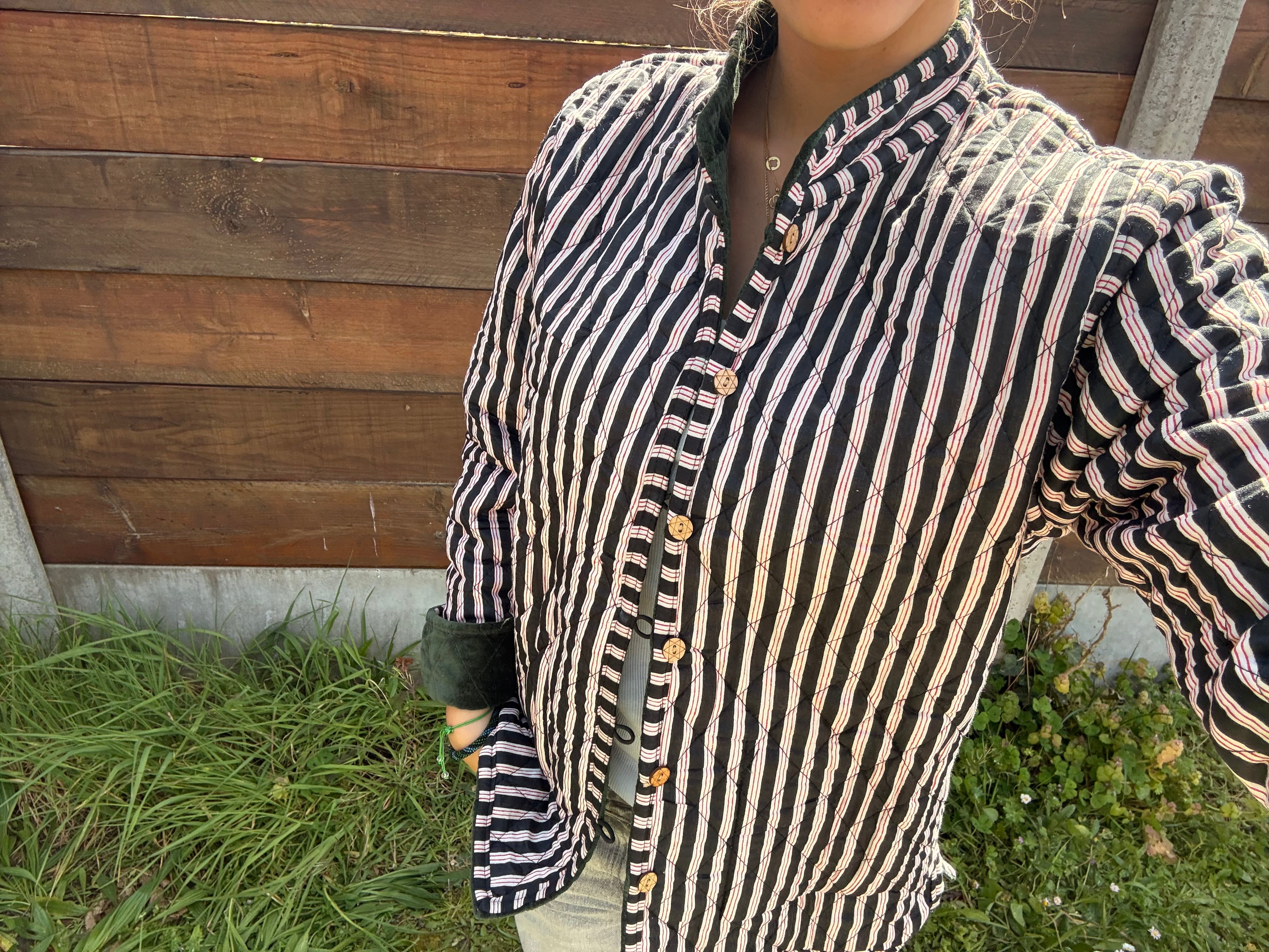 Veste Suzani- Veste velours Indienne