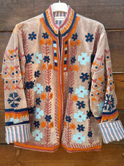 Veste Suzani- Veste velours Indienne