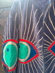 Veste Suzani- Veste velours Indienne