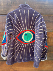 Veste Suzani- Veste velours Indienne