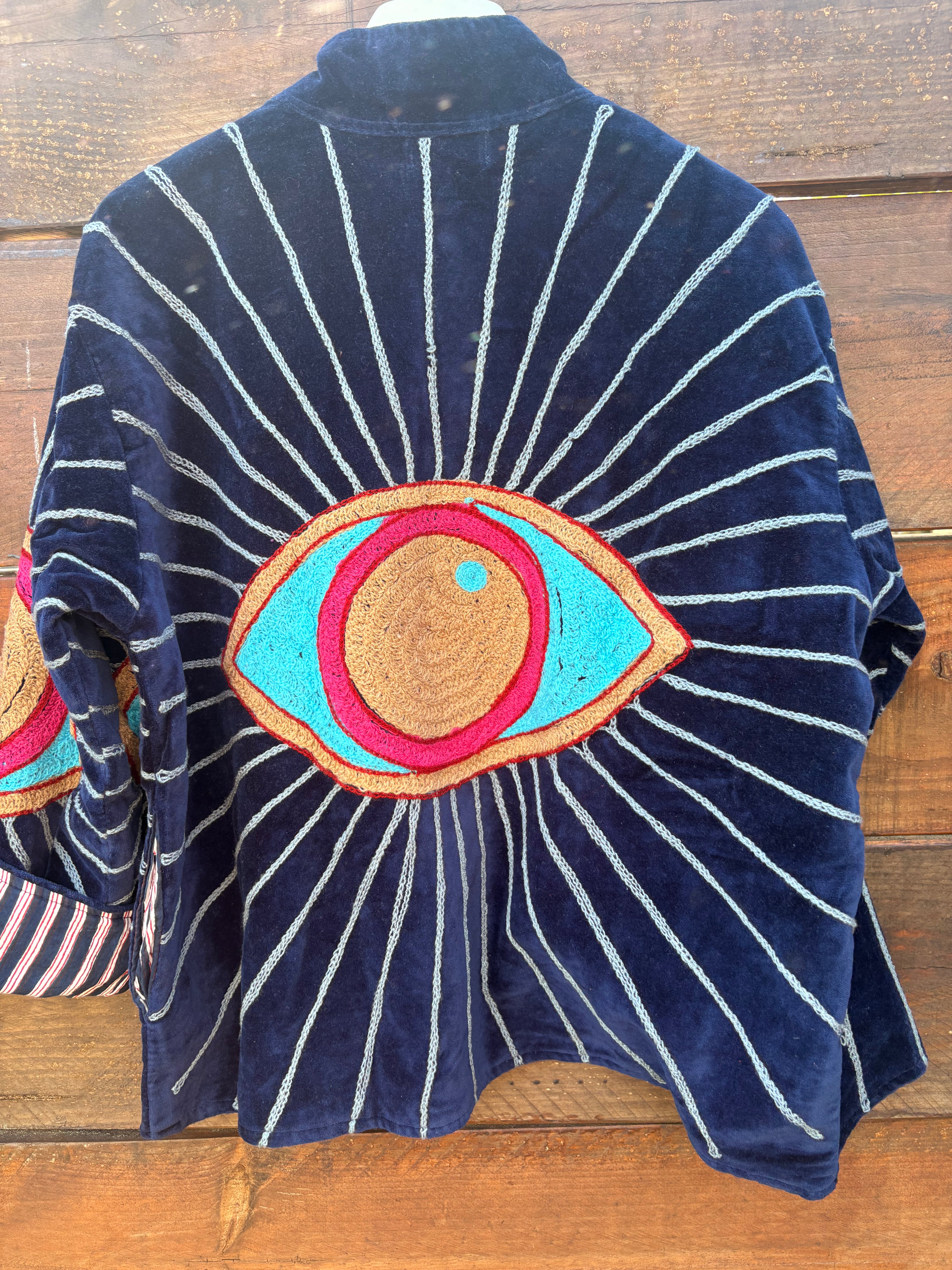 Veste Suzani- Veste velours Indienne