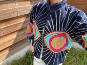 Veste Suzani- Veste velours Indienne