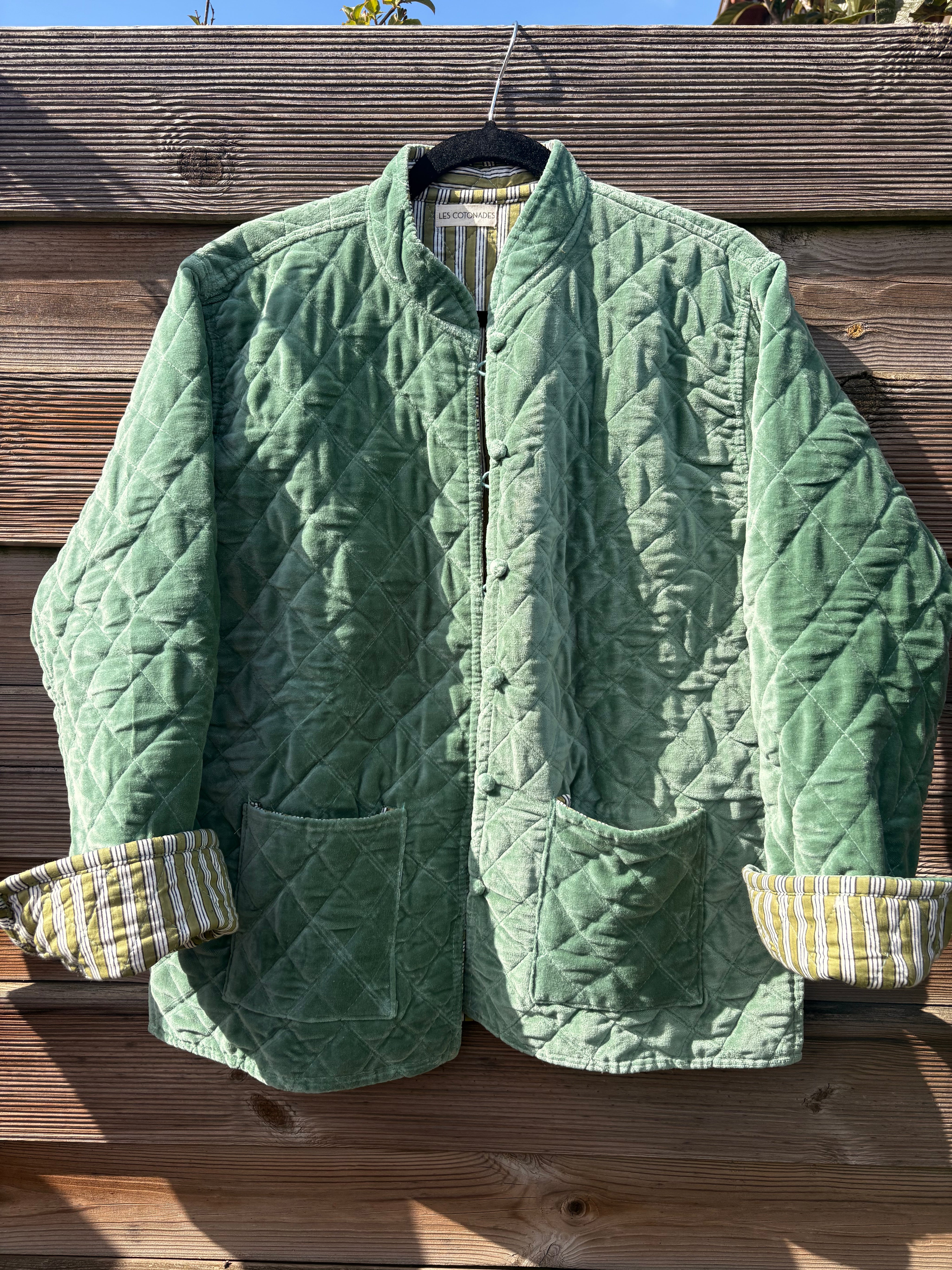 Veste Suzani- Veste velours Indienne