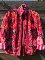 Veste Suzani- Veste velours Indienne