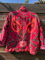 Veste Suzani- Veste velours Indienne