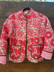 Veste Coton Réversible - veste matelassée artisanale