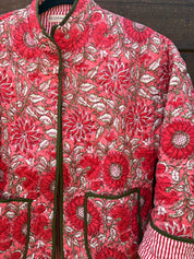 Veste Coton Réversible - veste matelassée artisanale