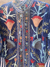 Veste Suzani- Veste velours Indienne