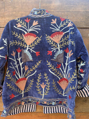 Veste Suzani- Veste velours Indienne