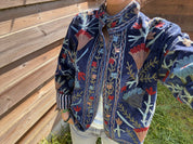 Veste Suzani- Veste velours Indienne