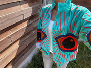 Veste Suzani- Veste velours Indienne