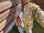 Veste Coton Réversible - veste matelassée artisanale