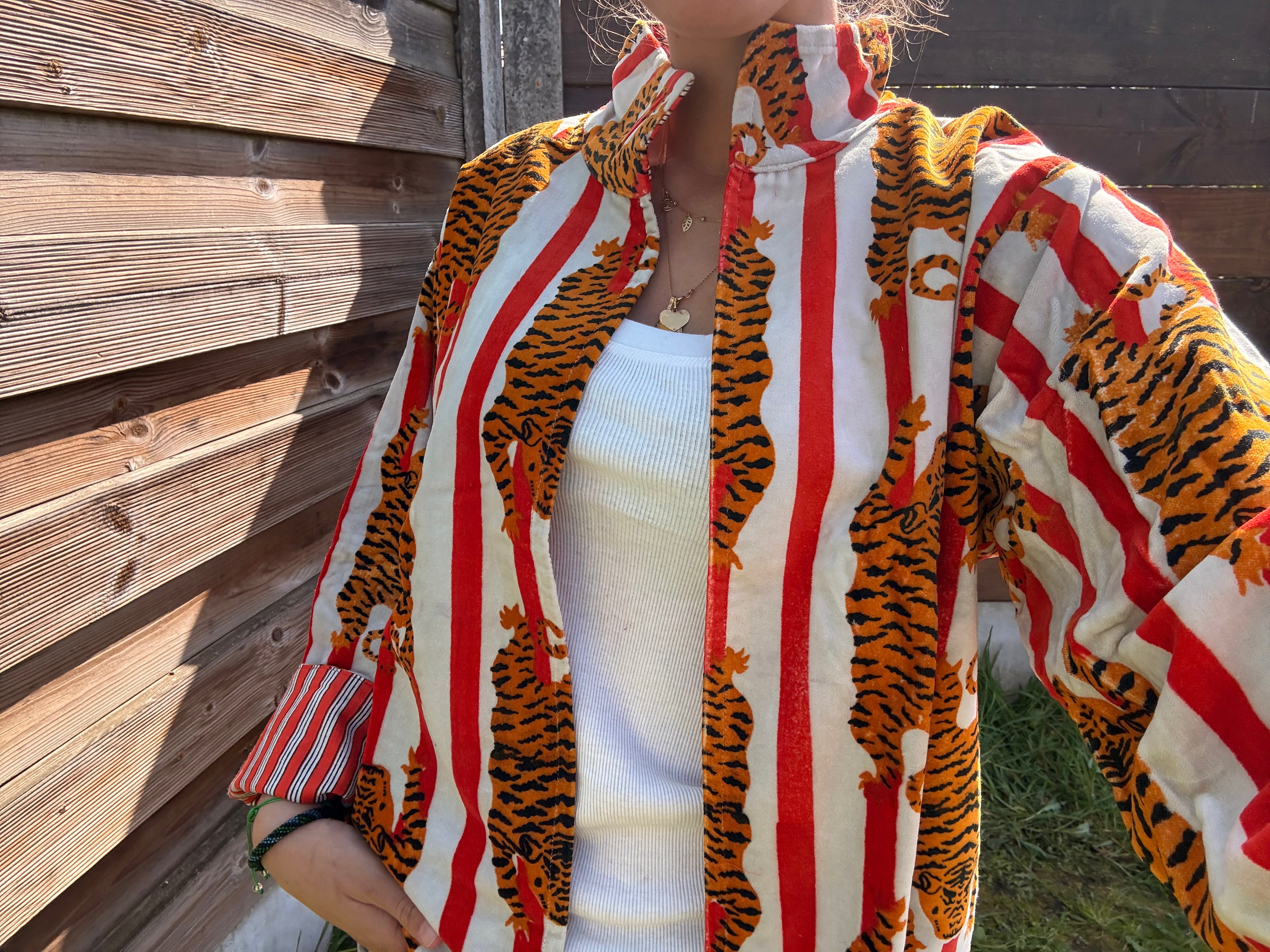 Veste Suzani- Veste velours Indienne