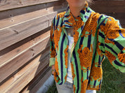 Veste Suzani- Veste velours Indienne