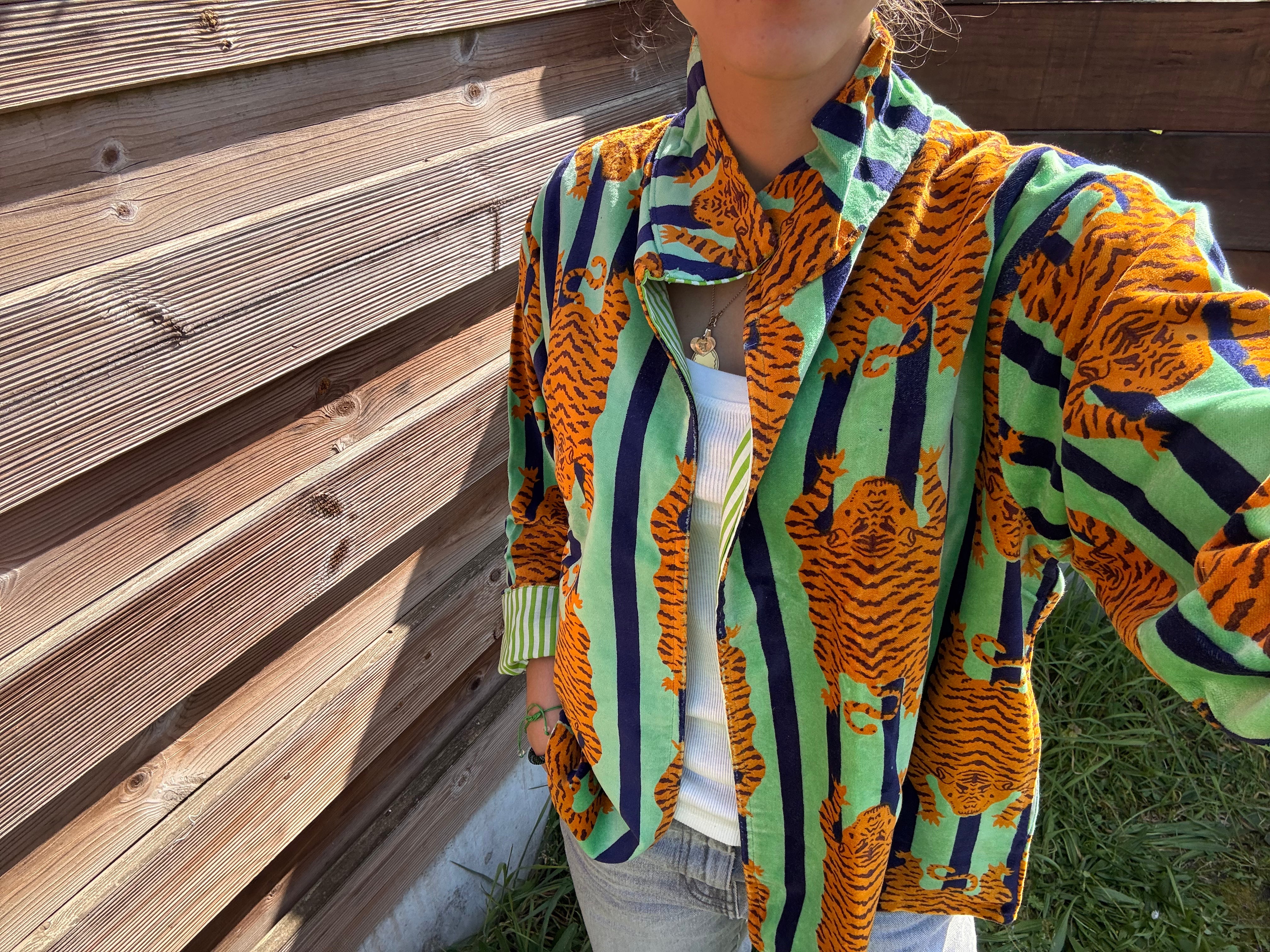 Veste Suzani- Veste velours Indienne