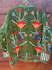 Veste Suzani- Veste velours Indienne