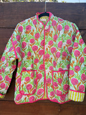 Veste Coton Réversible - veste matelassée artisanale
